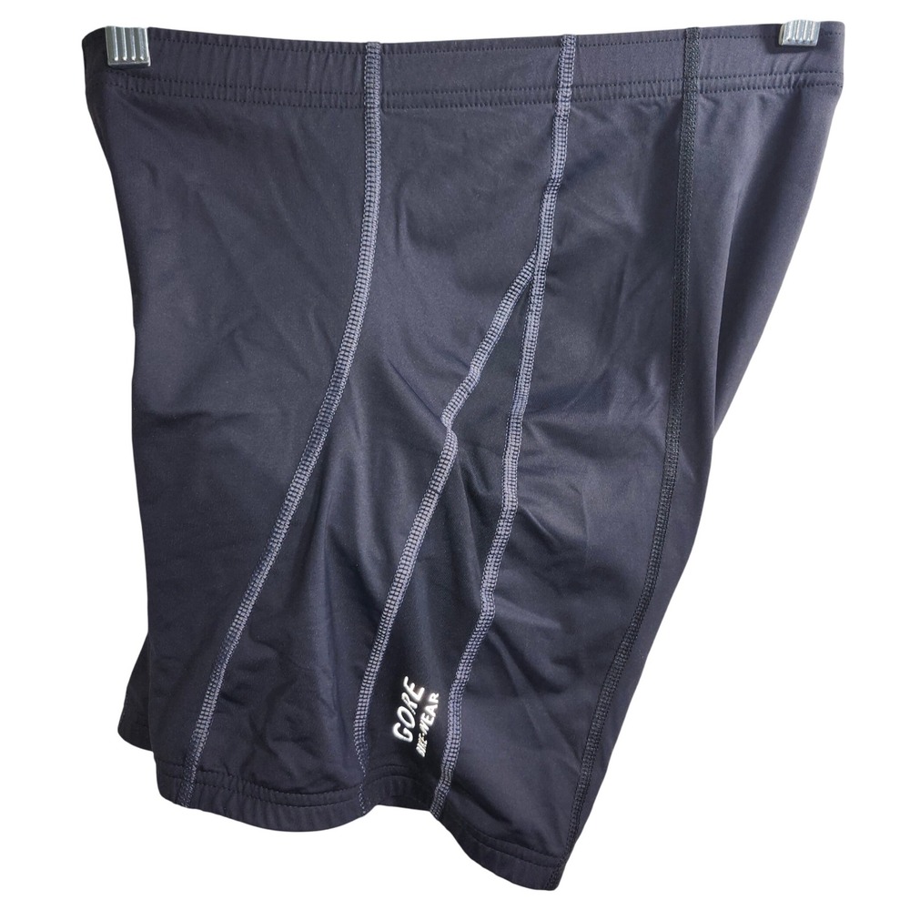 Gore Bike Wear Padded Cycling Shorts Size 38‎ Black Nylon Blend Performance